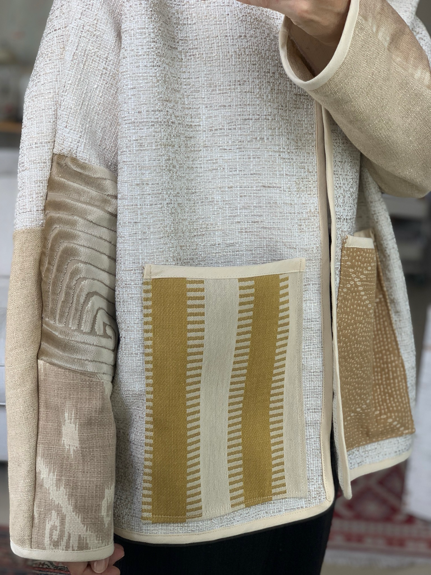 LEZA Colossal Jacket Sahara