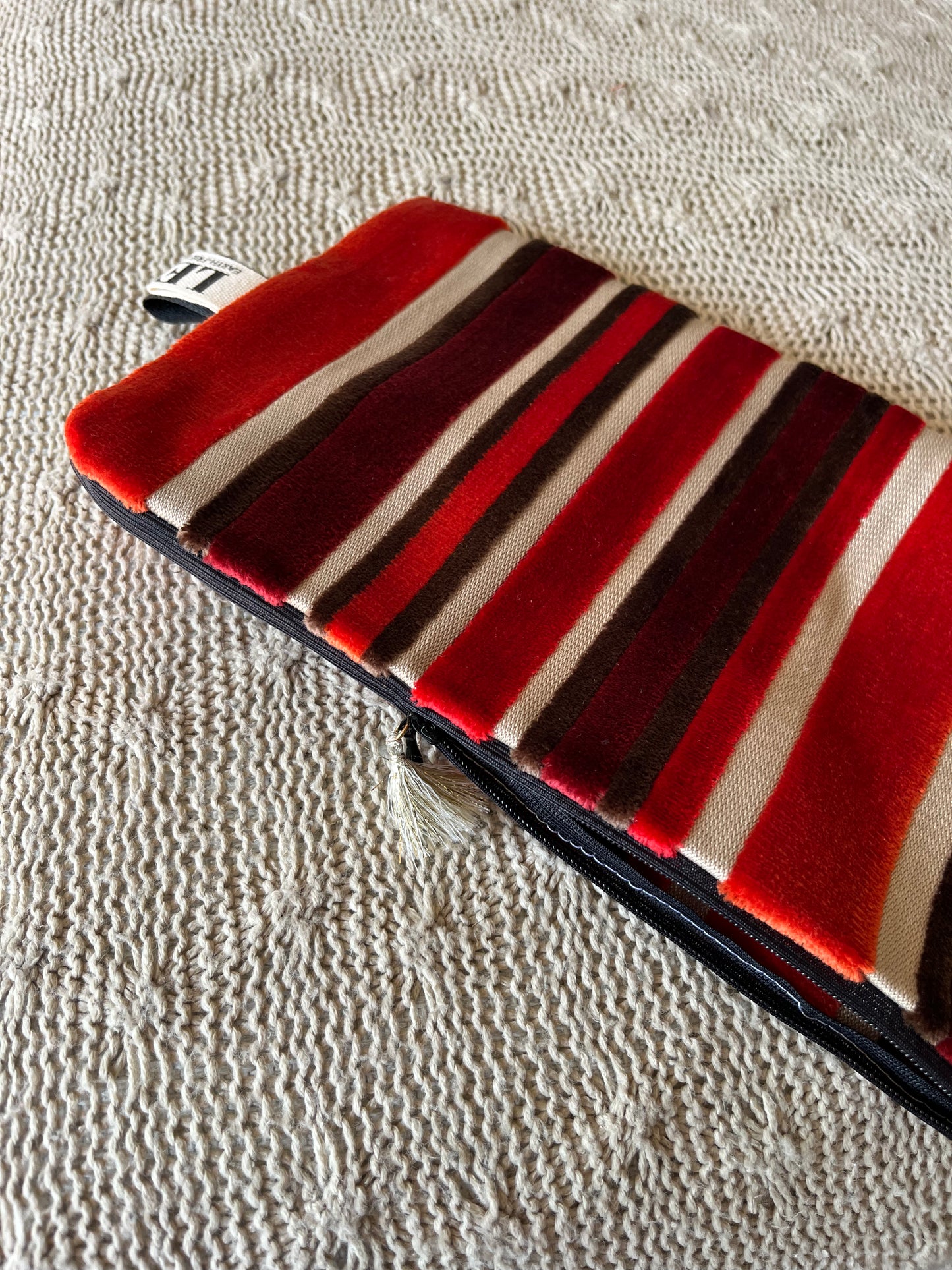 LEZA Travel Pouch Orange straight