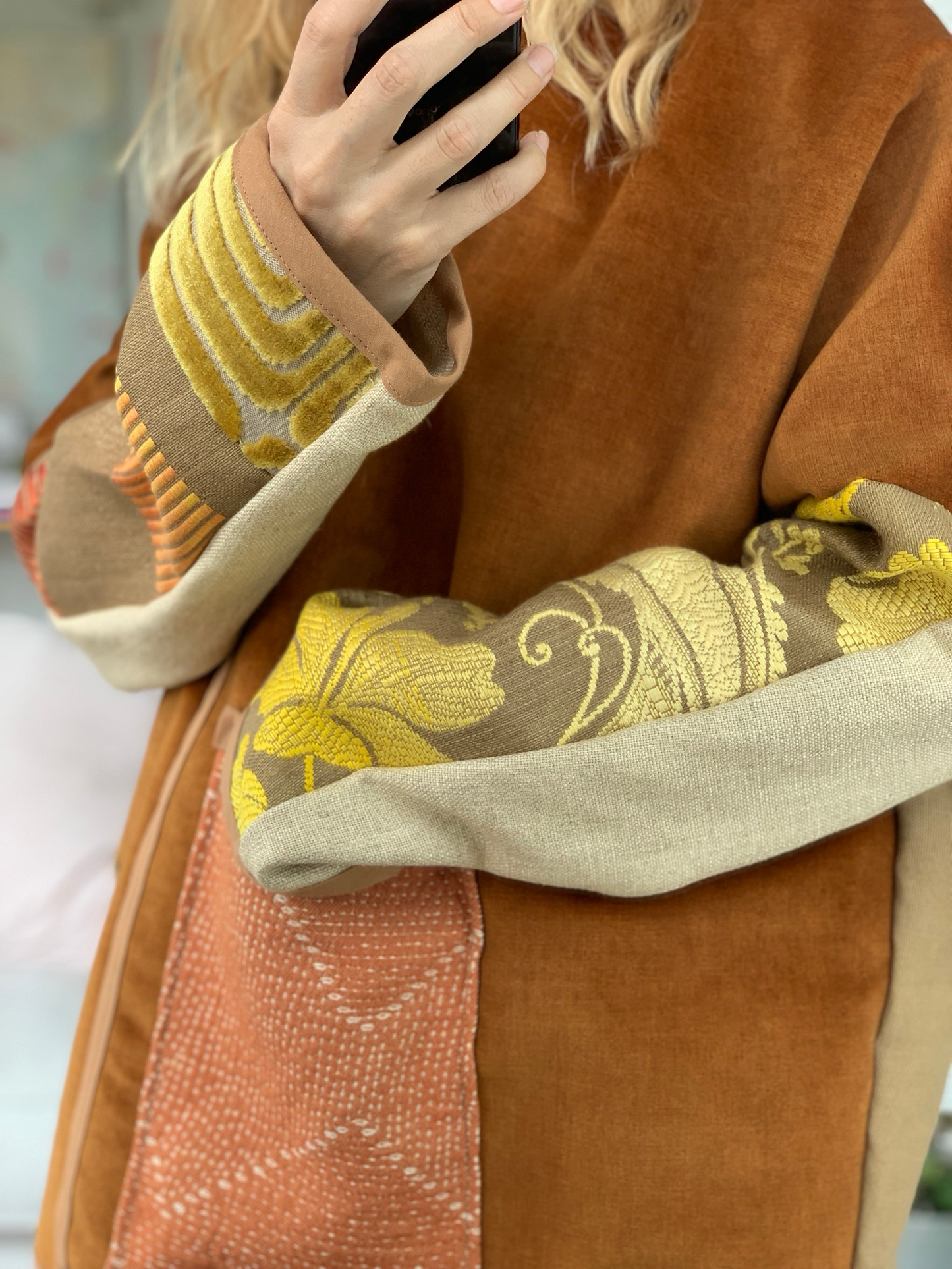 LEZA Colossal Jacket Marigold