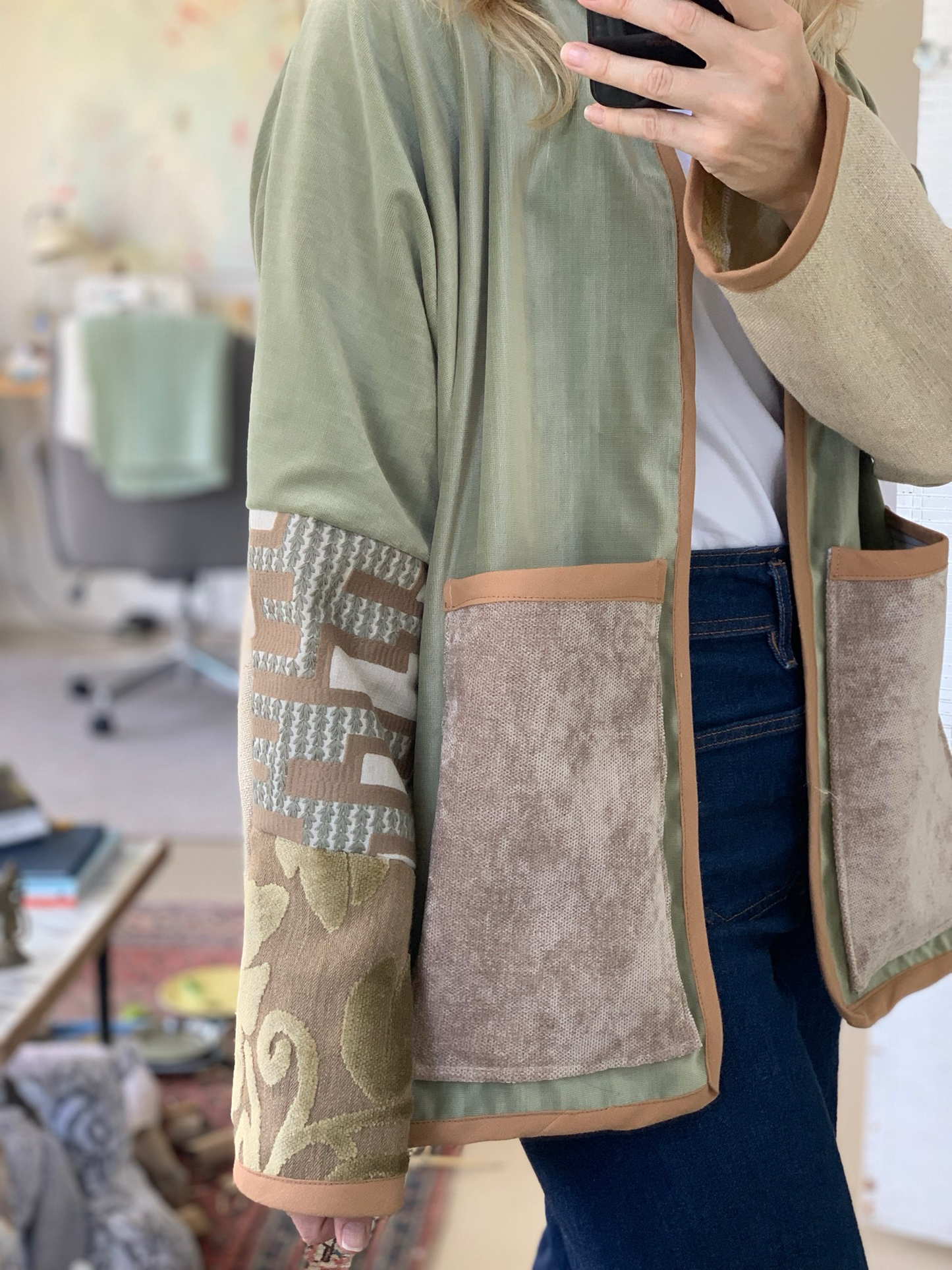 LEZA Colossal Jacket Moss