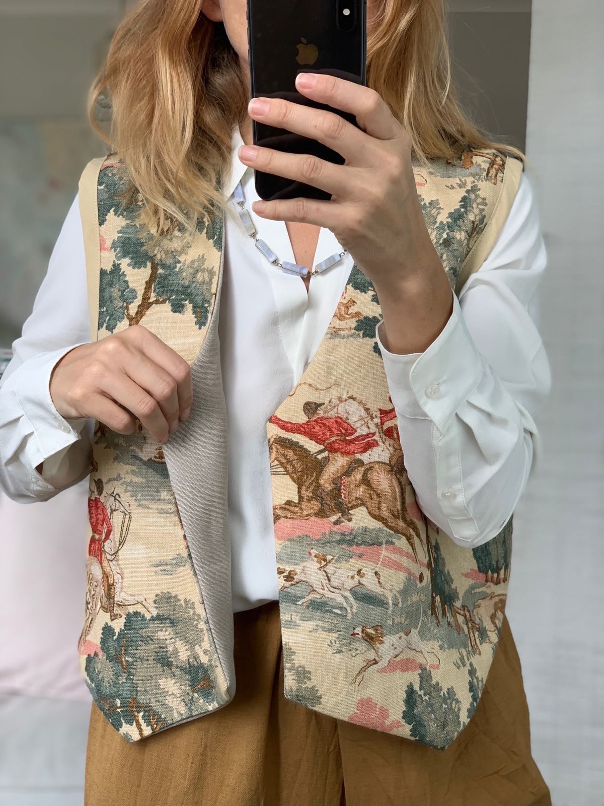 LEZA Waistcoat Pastoral